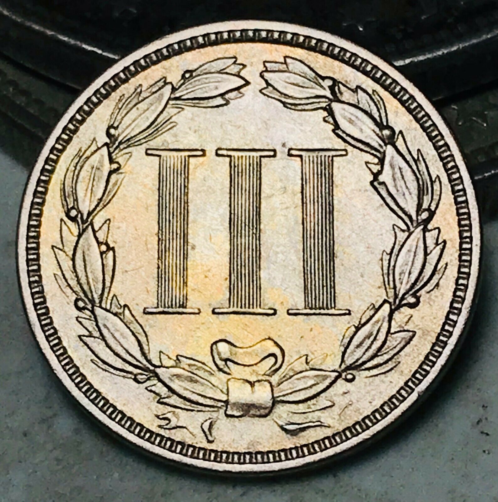 1879 Three Cent Nickel Piece 3C High Grade GEM BU KEY DATE US Type Coin CC9320