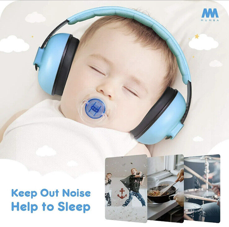 Baby Ear Protection Noise Cancelling Headphones Mumba Baby Earmuffs -Ages 3-24+
