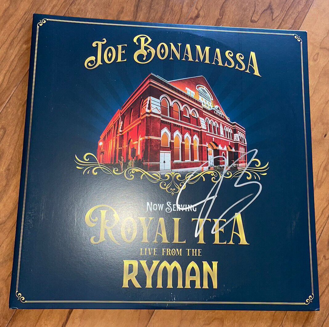 Joe Bonamassa Signed Vinyl Album Royal Tea