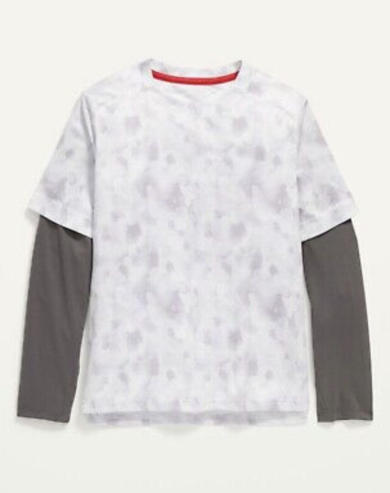 Old Navy Kids Size XL (14-16) Go-Dry 2-in-1 Performance Mesh Long Sleeve T-Shirt