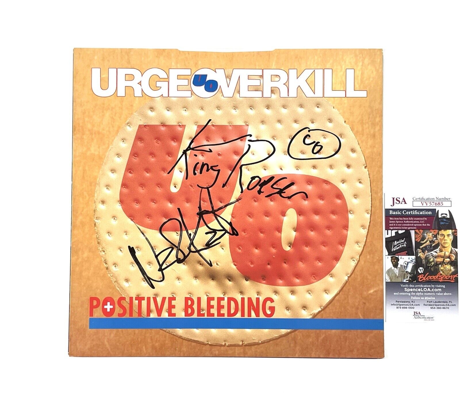 Urge Overkill Signed Positive Bleeding 12