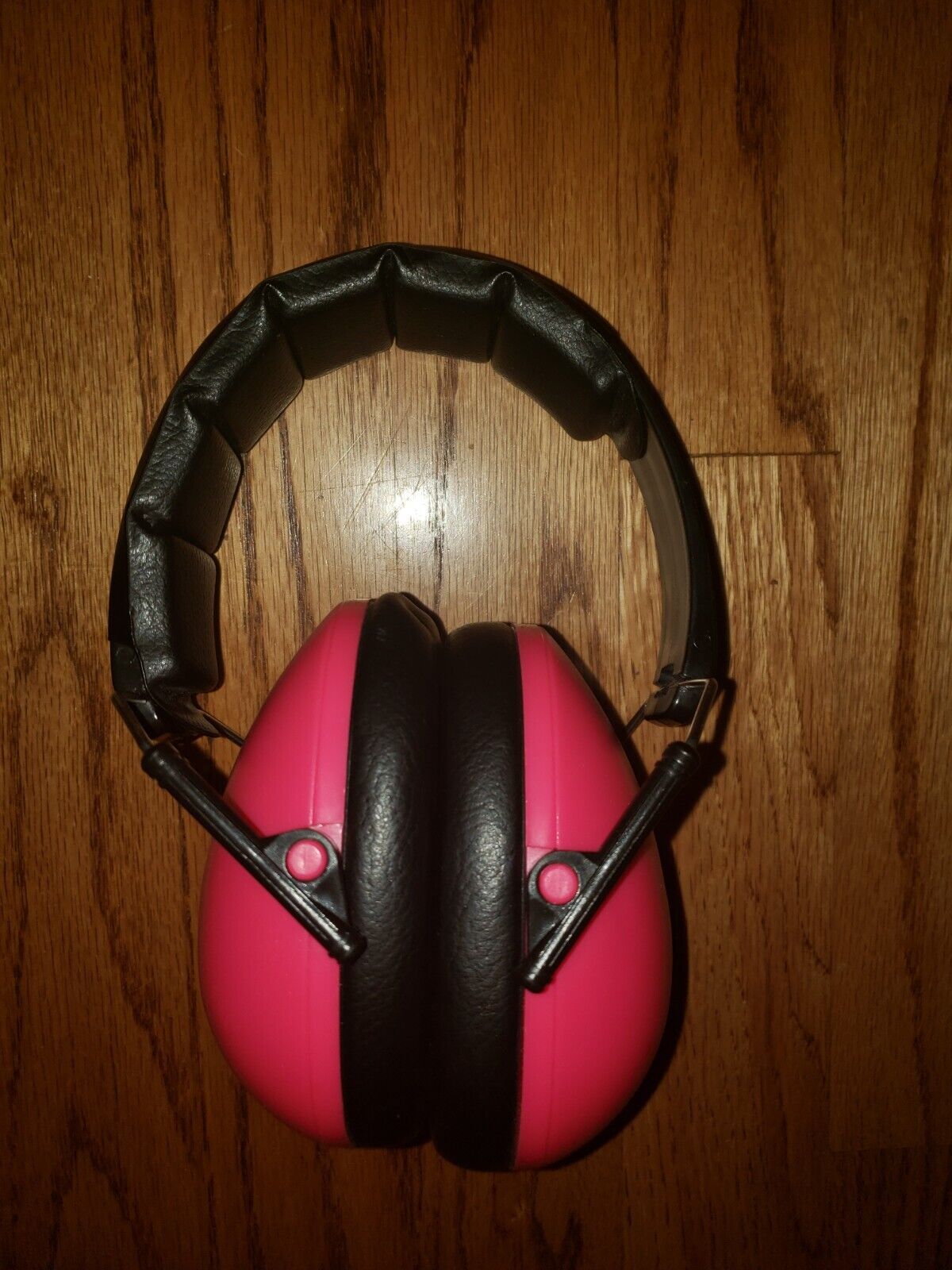 Kids Banz Headphones Ear Protection Pink Collapsible