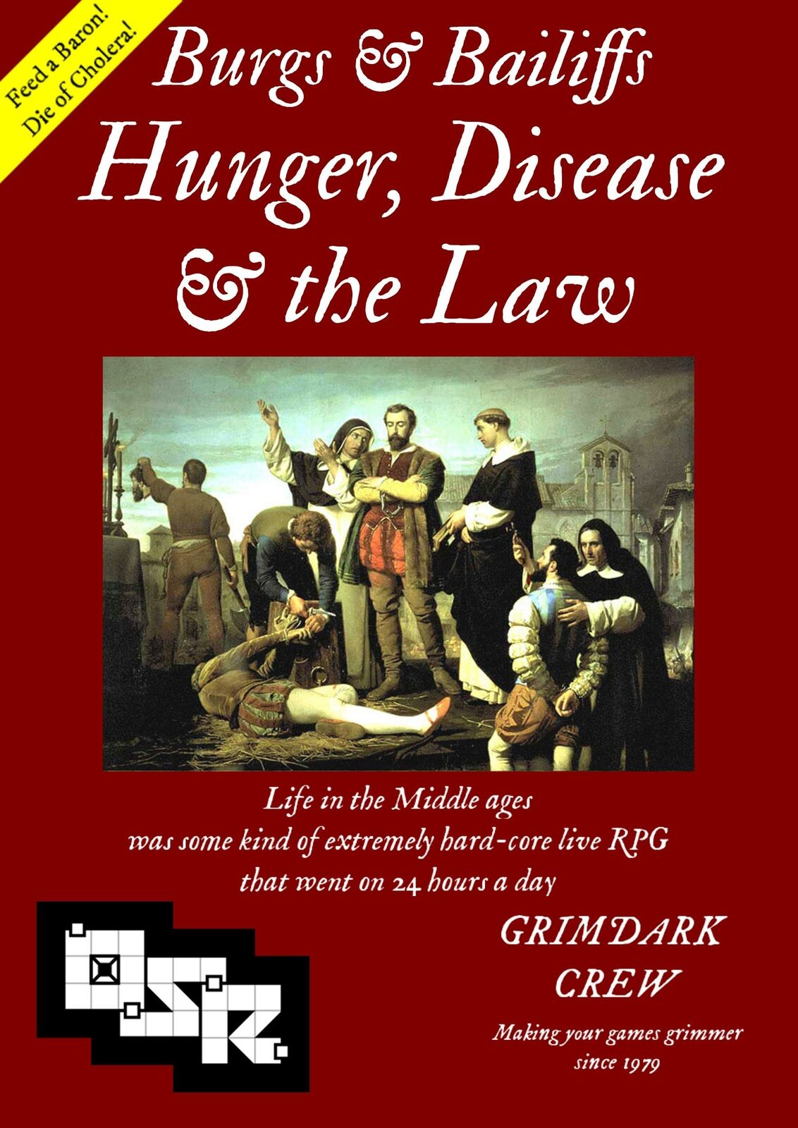 Grimdark Crew Historical RPG Hunger, Disease & the Law NM