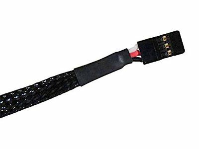 Apex Rc Products 10' 6mm Black Braided Servo Wire Wrap Kit #4000