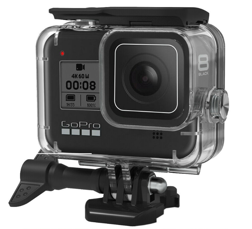 Waterproof Housing Case For Gopro Hero 8 Black Protective Shell With Bracket