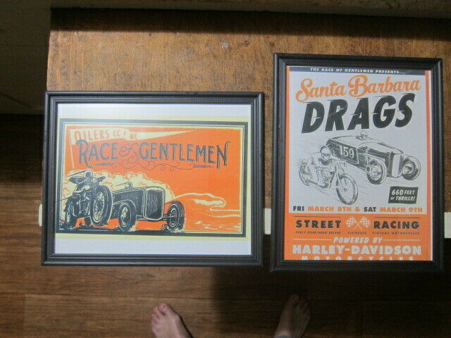 2 FRAMED TROG THE RACE OF GENTLEMEN VERY KOOL REPRINTS COPIES CHECK IT OUT