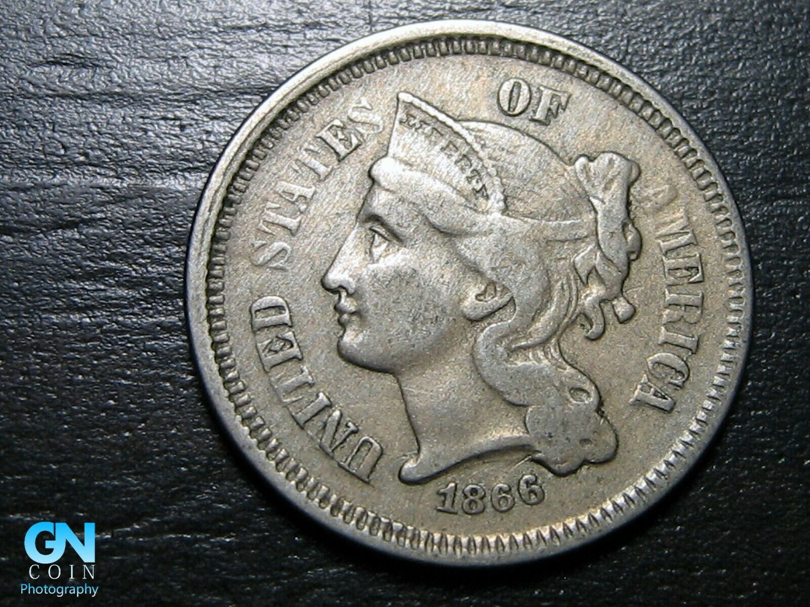 1866 3 Cent Nickel Piece  --  Make Us An Offer!  #k0770