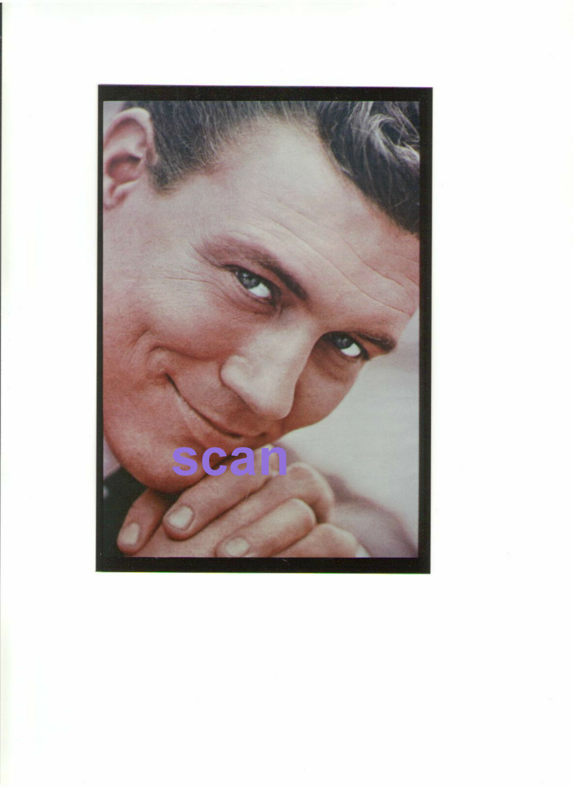 ROGER SMITH GORGEOUS HUNK WITH LOVELY SMILE & DIMPLES VINTAGE ORIGINAL PHOTO