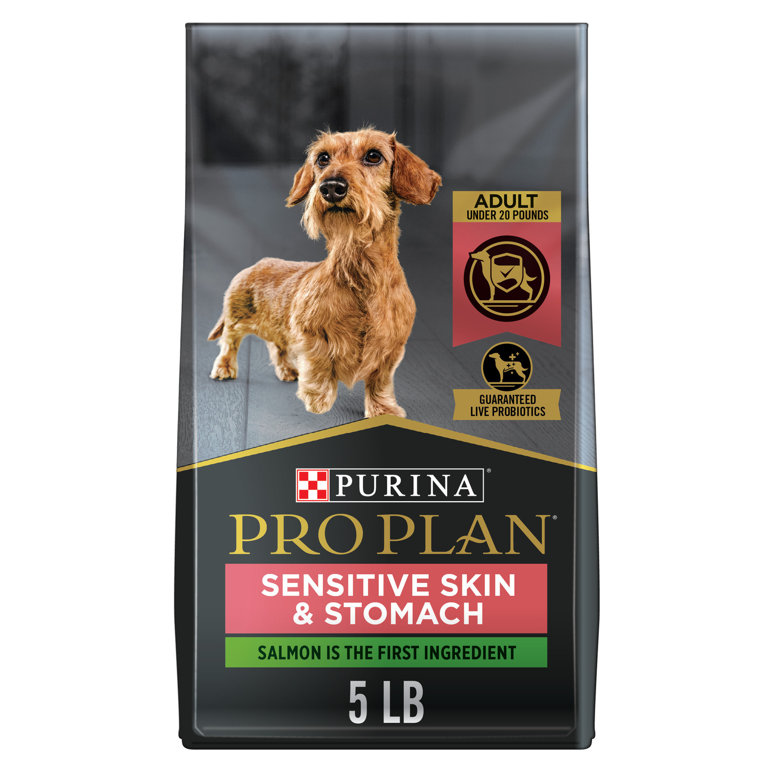 Purina Pro Plan Sensitive Skin and Sensitive Stomach Small Breed Dog Food, Salmo