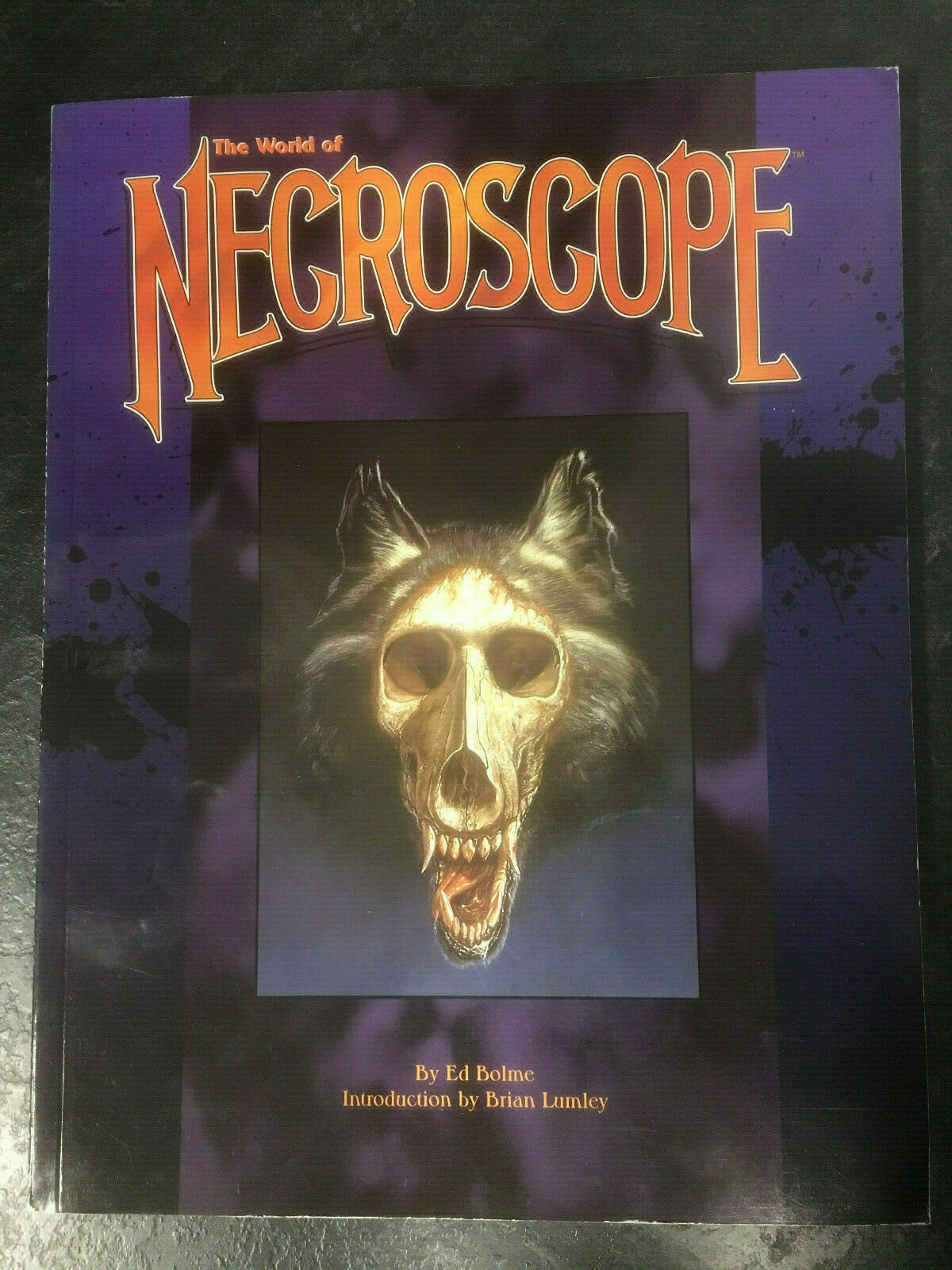 The World of Necroscope RPG Masterbook Brian Lumley Bob Eggleton West End Games