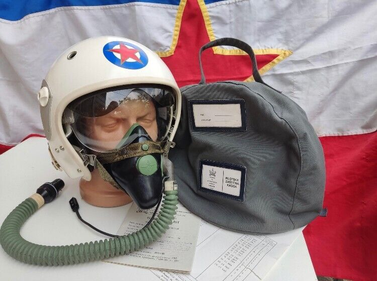 Unused Yugoslavia Serbia Jna Military Fighter Pilot Pk-75 With Bag And Documents