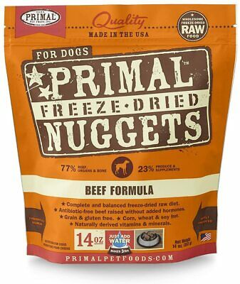 Primal Freeze Dried Grain Free Beef Dog Food 14oz