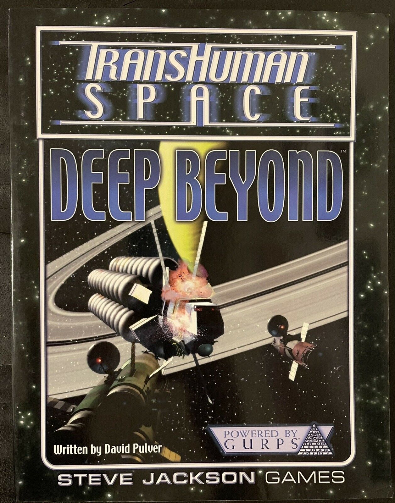 Gurps Transhuman Space Deep Beyond Rpg Sourcebook Steve Jackson First Print Ed