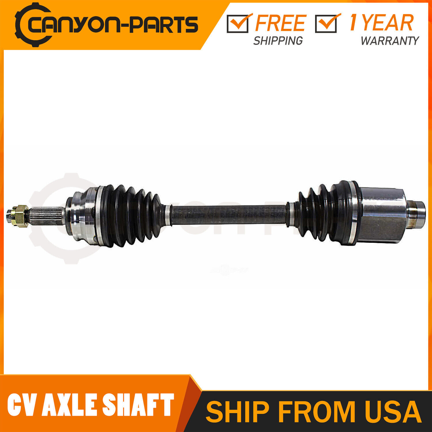 Front Right CV Axle Shaft Assembly for 2008-2013 Mitsubishi Outlander FWD 2.4L
