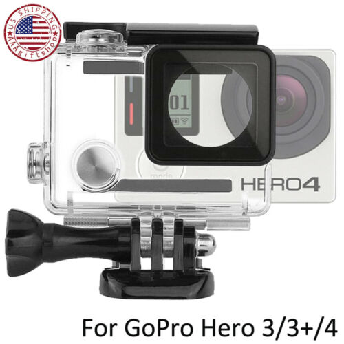 For Gopro Hero 3 3+ 4  Waterproof Housing Case Protective Shell Cover Underwater