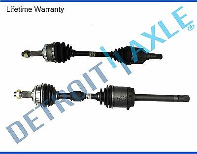 Both (2) Front Cv Axle Joint Drive Shaft For 1998 - 2001 Altima Abs Auto Trans.
