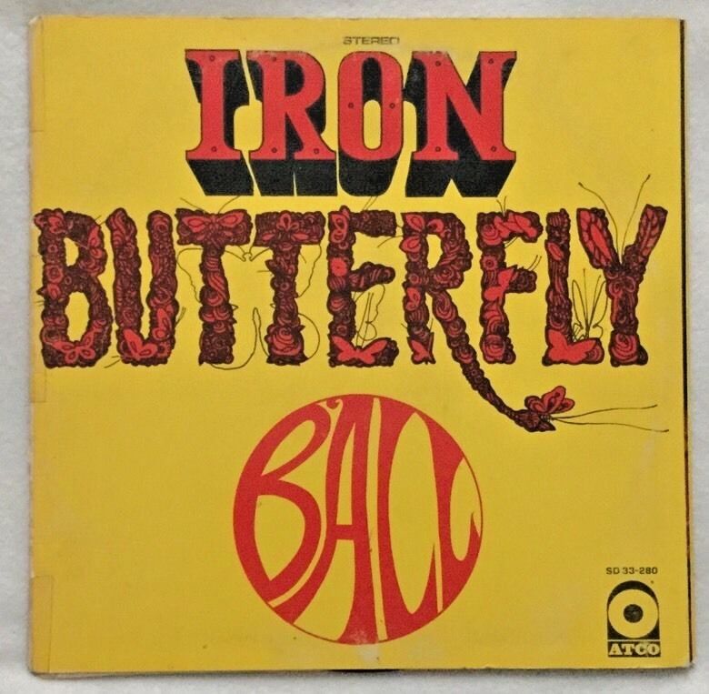 Autographed/Signed Iron Butterfly 