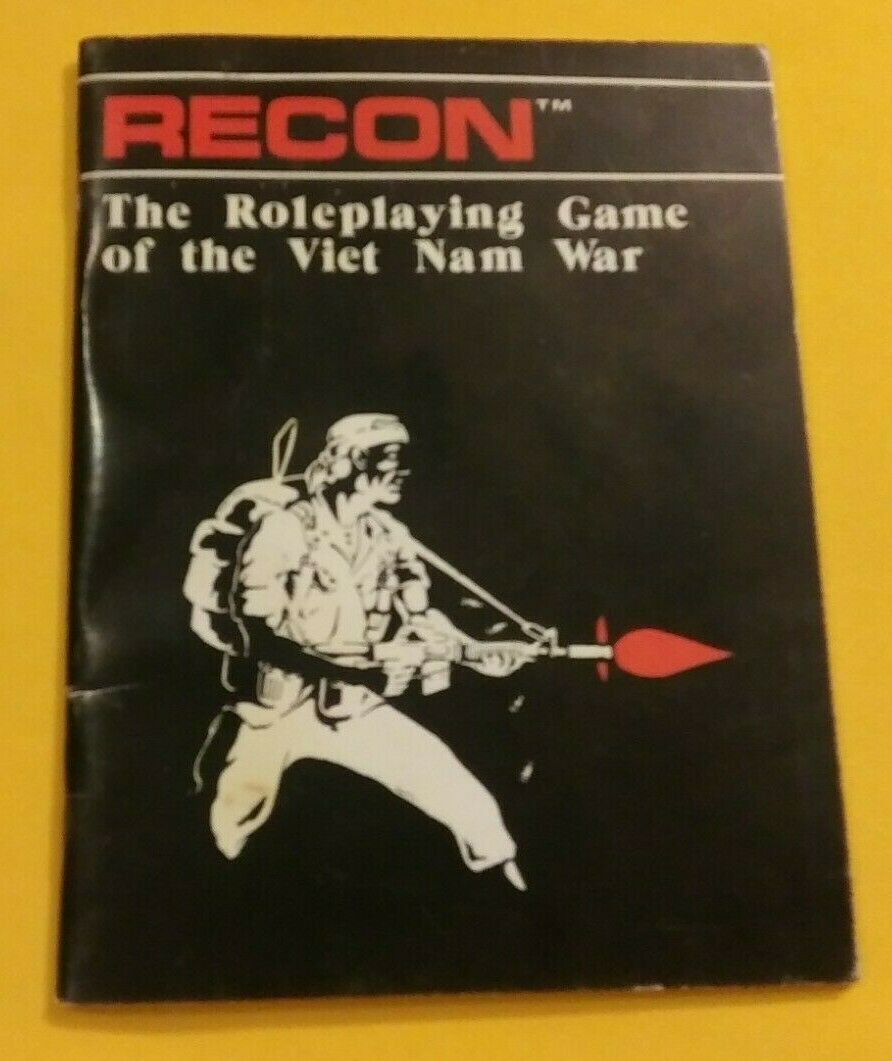 RPG Recon Viet Nam War Roleplaying Game 1982 Rare/HTF
