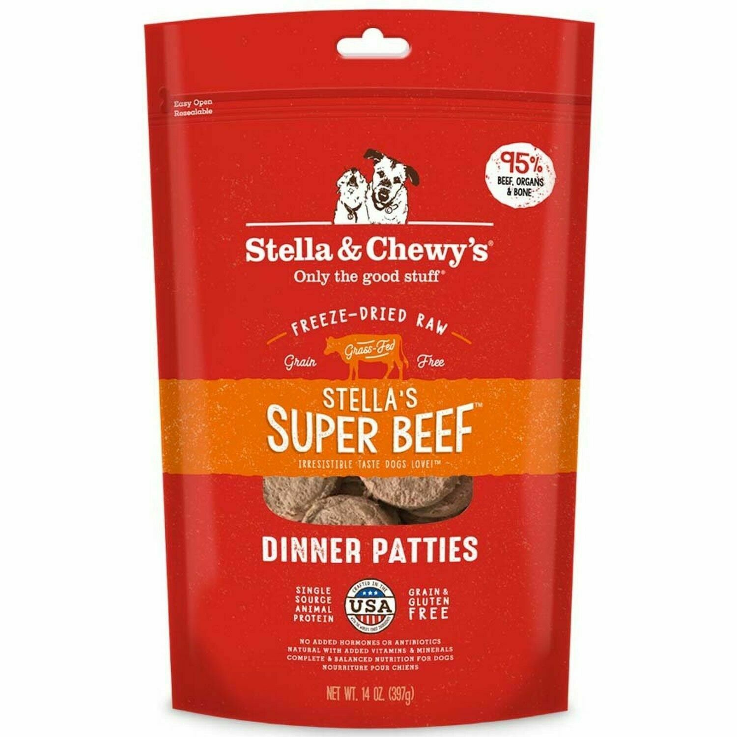 Stella & Chewy Freeze Dried 14oz Beef