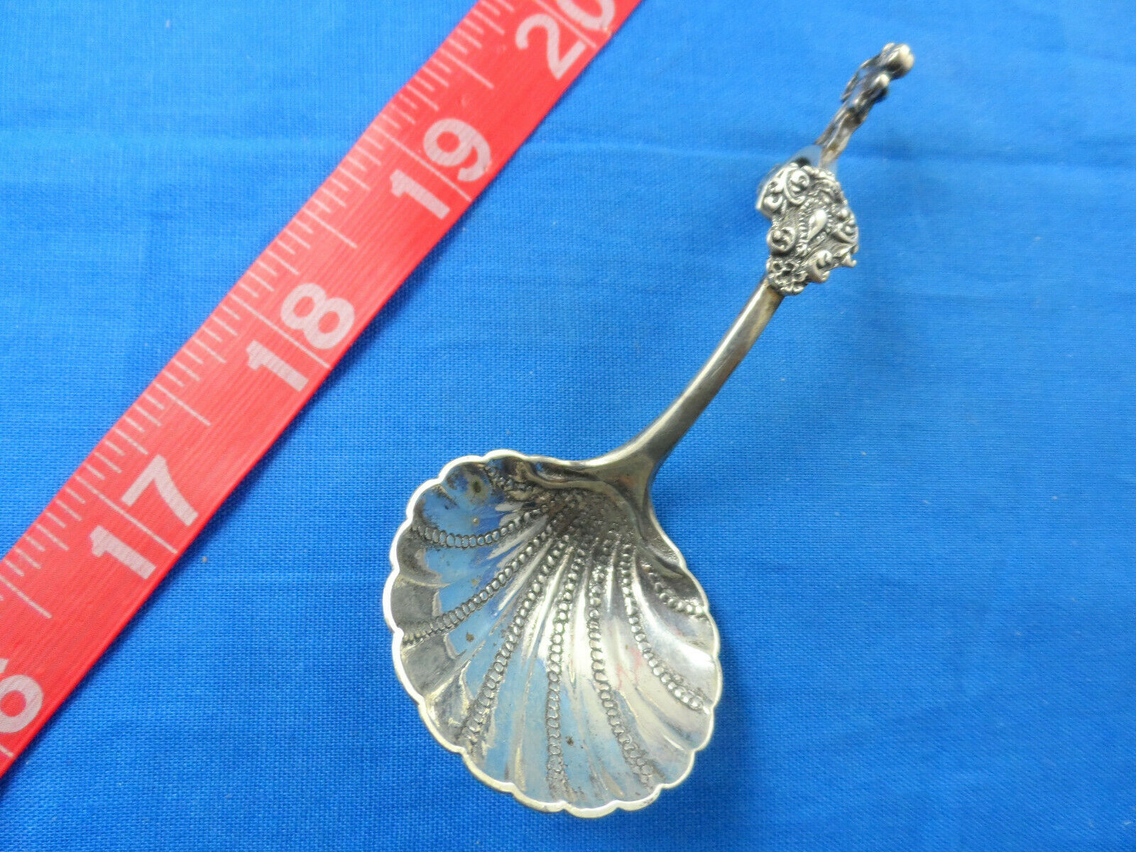 Antique 833/1000 Silver 3-1/2" Monkey Spoon 1900 Dutch Holland Souvenir Unusual