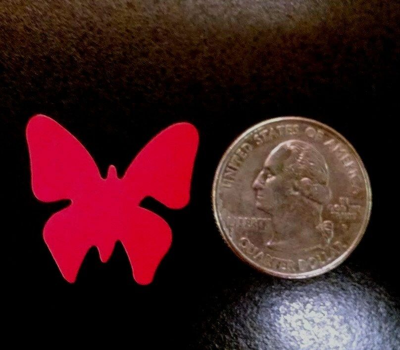 ~~~100~~~ Red Butterfly Stickers ~ Tanning Body Stickers