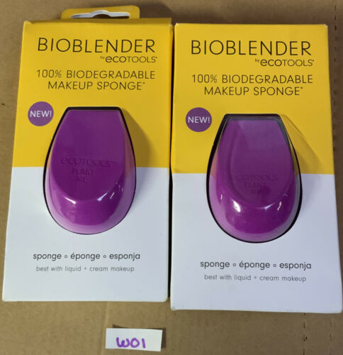 ✅ Ecotools - Bioblender Makeup Sponge, 🆕 On Distressed Box ‼️lot Of 2