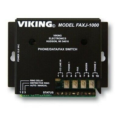 Viking Electronics Faxj-1000 Faxjack Phone/Fax Switch