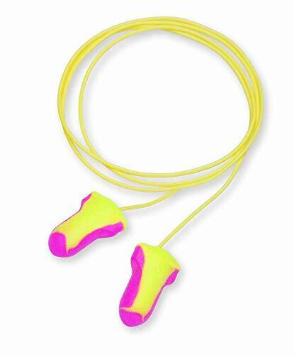 Howard Leight Ll-30 Laser Lite Corded Earplugs; Nrr 32db, Pink/yellow. 100 Pairs