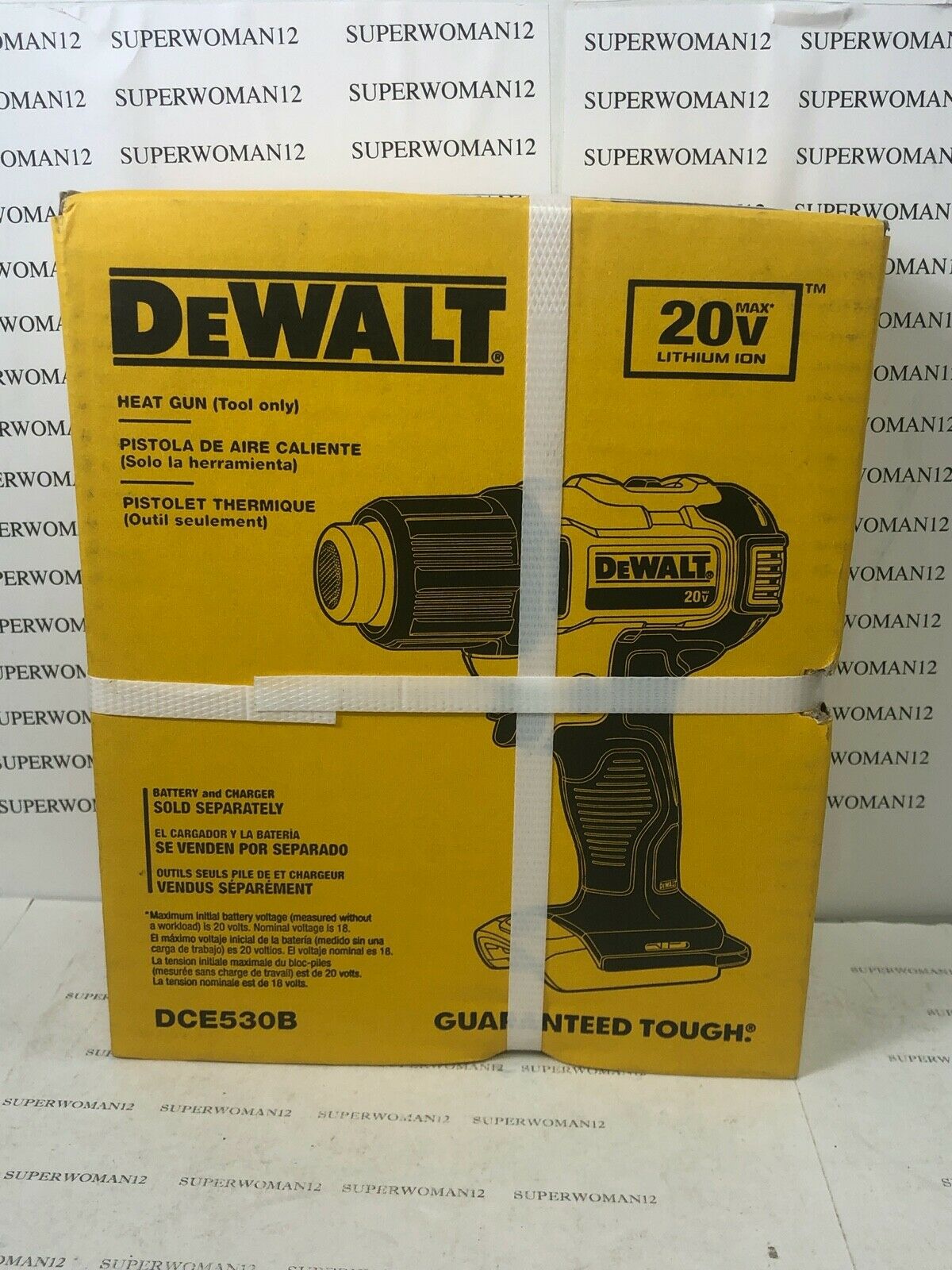 Dewalt Dce530b 20v Max Heat Gun (tool Only) - New